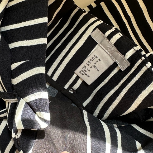 H&M Striped Wide Leg Trousers - Picture 3 of 3